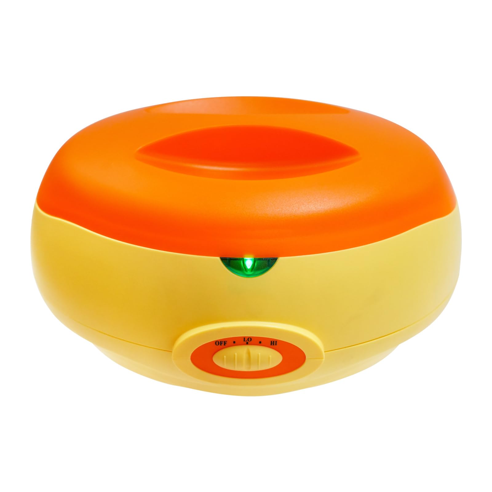 Scaldacera elettrico per bagno di paraffina, 4400 ml, con funzione di riscaldamento/isolamento, bagno di paraffina per mani e piedi, con piastra termica (arancione)