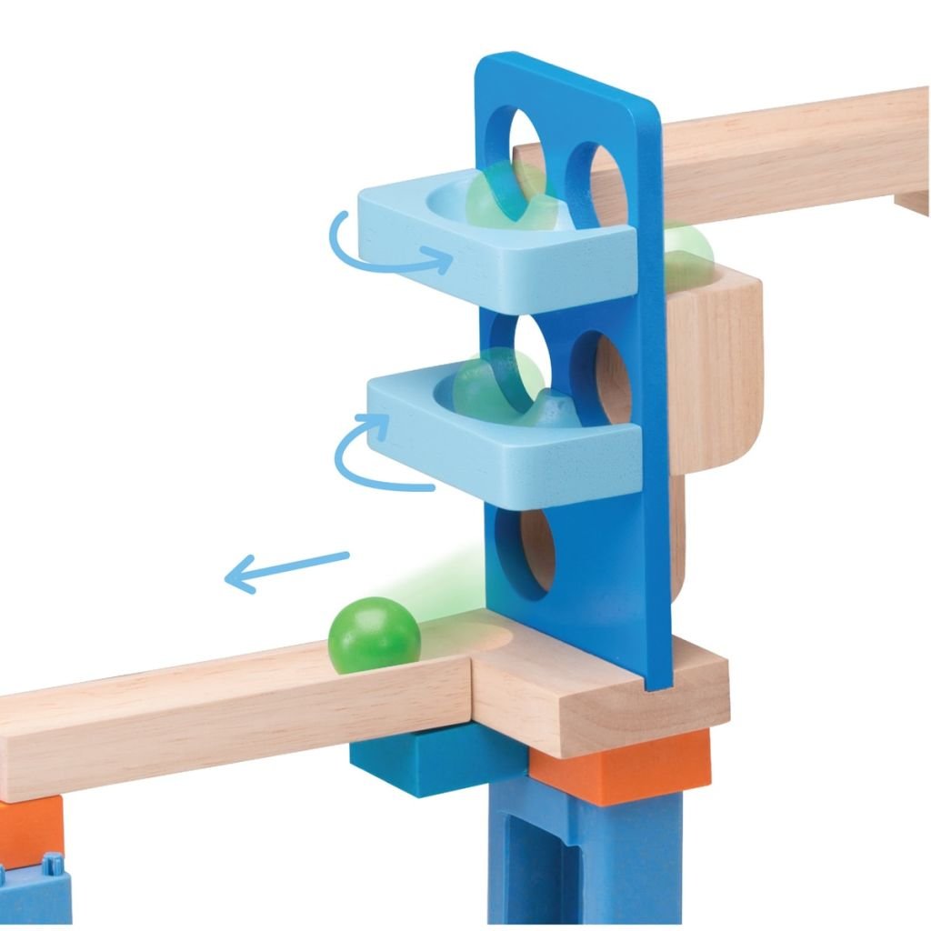 Amazon.co.jp: wonderworld Trix Track 組立木製玩具 ワンダーブリッジ