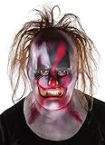 Rubie's Men's Slipknot Clown Full Mask With Hair, Multi, One Size