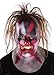 Men's Slipknot Clown Full Mask with Hair