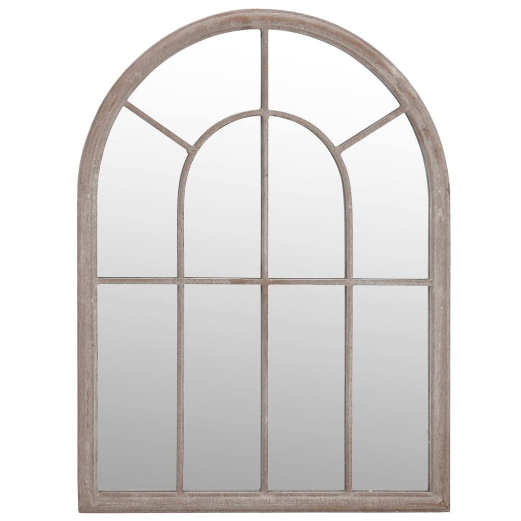 KGHFDVB Indoor Mirror Sand 60x45 cm Iron Rust Effect Wall Mounted Decorative Antique Style