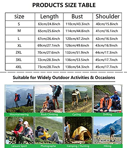 Chaleco transpirable de algodón duradero ideal para fotografía y excursiones 7
