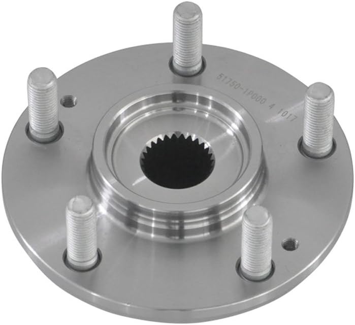 DRIVESTAR 51750-1P000 Front Driver & Passenger Wheel Hubs 2011-2012 for Hyundai Elantra, 2013 for Elantra Coupe, 2012-2016 Veloster, 2014-2015 for Kia Forte Koup & Forte5, 2016 Forte