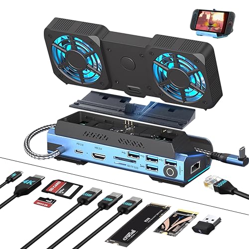 10-in-1 USB C Gaming Docking Station for Switch 2 /...