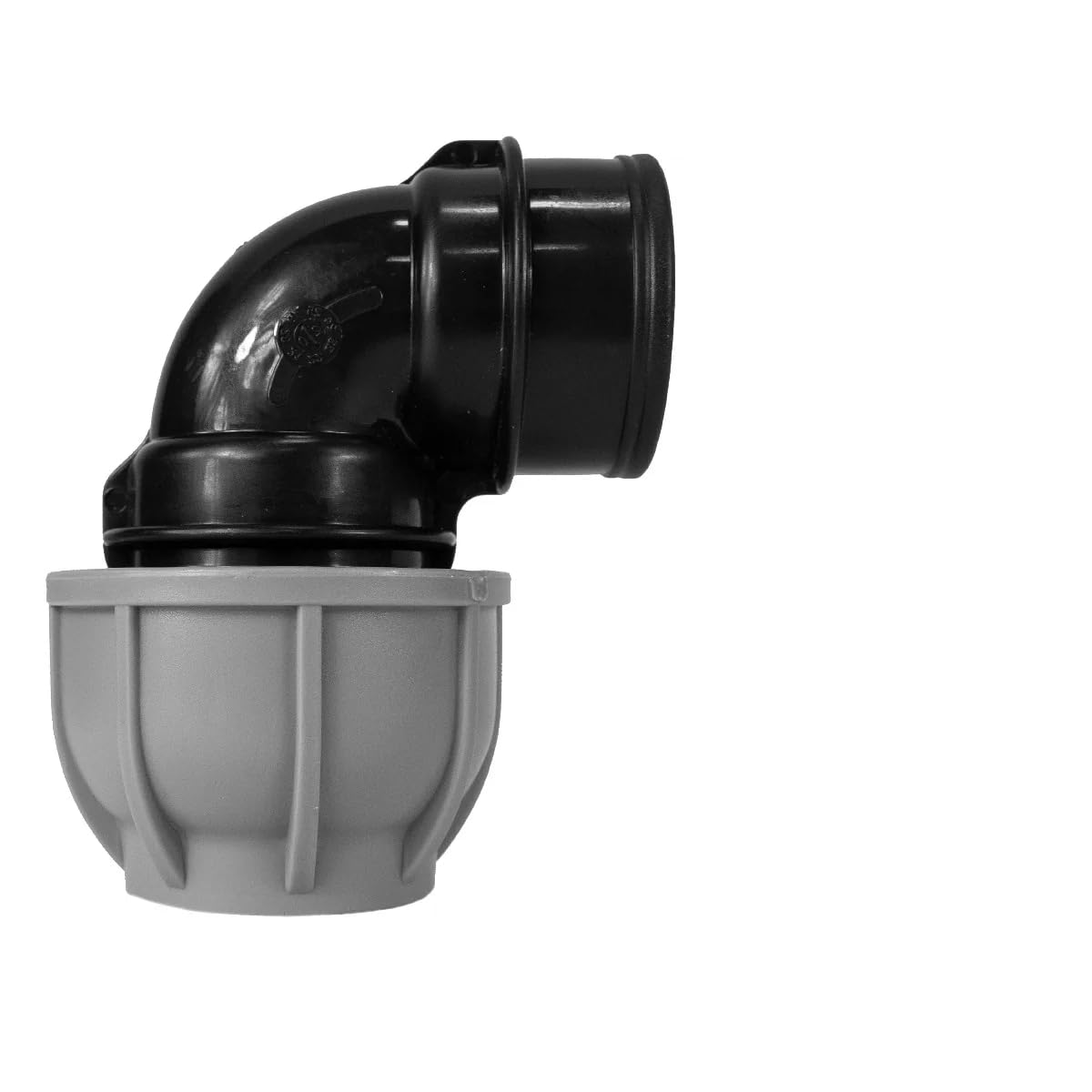 MDPE Compression Fitting PN10 - Elbow 32mm x 1" BSPF - Durable Pipe Connector for Water Supply and Irrigation Systems