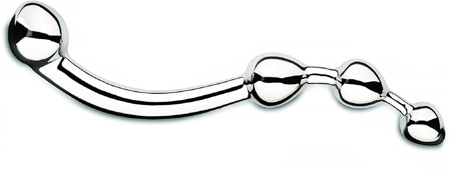 Bondage Masters Steel Probe for Prostate and G-Spot Play, The Pure Wand