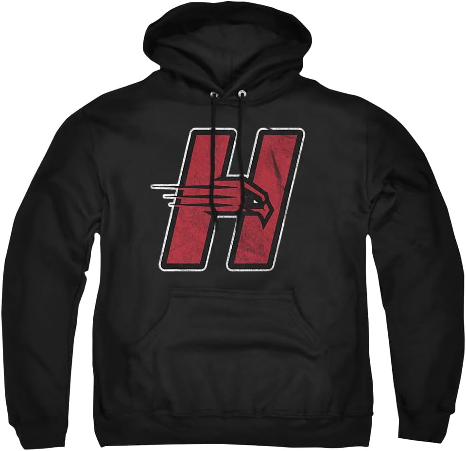LOGOVISION Official Collegiate Distressed Primary Logo Adult Pullover Hoodie Collection