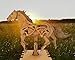 Abong 3D Wood Craft Mechanical Horse Automation Model | 221 Pieces of Precise Cuts of Plywood | Includes an Illustrated Instruction Book
