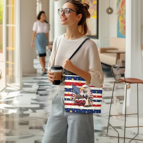 Image of HUGS IDEA Boho Bags for Women Leather Handbag Shoulder Bucket Crossbody Purse