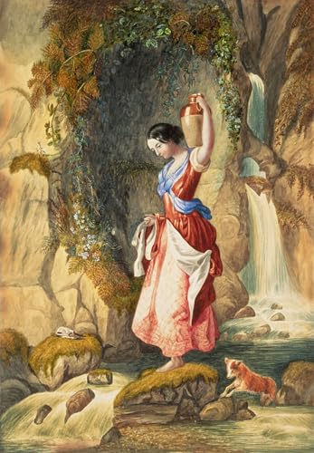 Pintura Poster Georgina Hogarth de Daniel Maclise en Impresiones de Lienzo Famosas 60x90