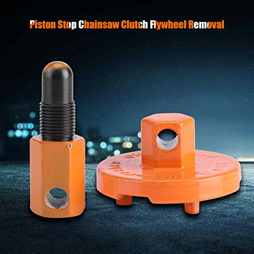 Entfernung Kupplung Werkzeug Kolbenstopp Kettensäge Abzieher Motorsäge Schwungrad Ausbauwerkzeug für Kupplungsdienst oder zum Entfernen von Lenkradmuttern