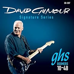 GHS GB-DGF Boomers David Gilmour Jeu de cordes pour guitare électrique – 10-48 - Les Beatles, Paul McCartney, John Lennon, RIngo Starr, George Harrison