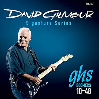 GHS GB-DGF Boomers David Gilmour Jeu de cordes pour guitare électrique – 10-48 - Les Beatles, Paul McCartney, John Lennon, RIngo Starr, George Harrison