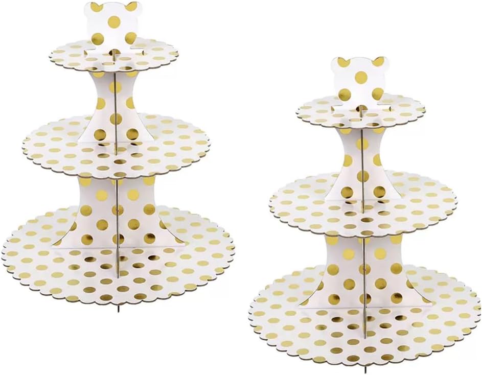 PYGHAP ‍Cardboard Cupcake Stand