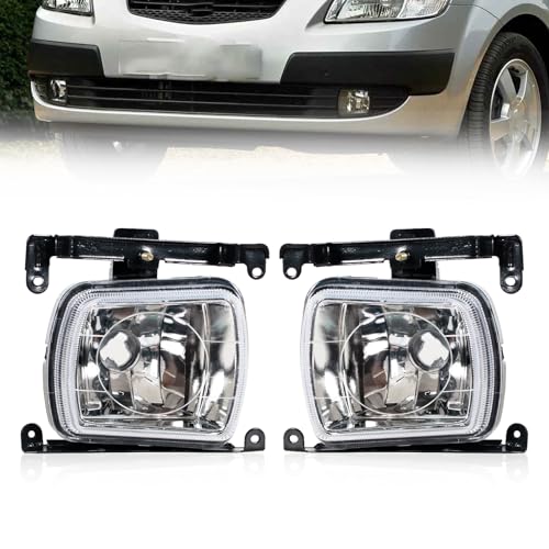 JESYMBX Front Bumper Fog Light For Kia Rio 2005-2009 Daytime Running DRL Lamp Left&Right