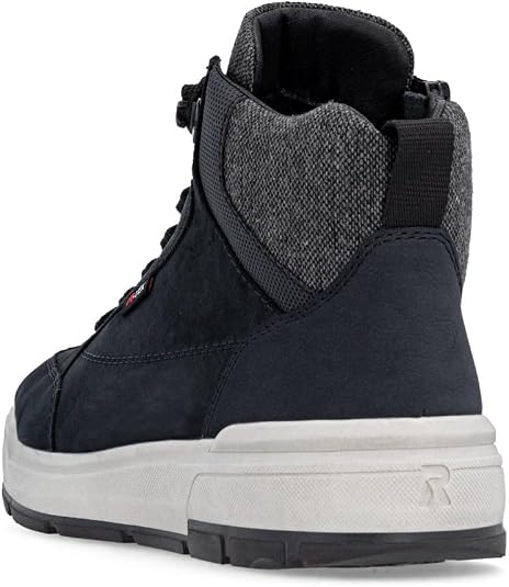 Bottes D’Hiver Homme Rieker – Imperméables, Doublure Laine, Semelle Amovible, Fermeture Éclair + Lacets - 7