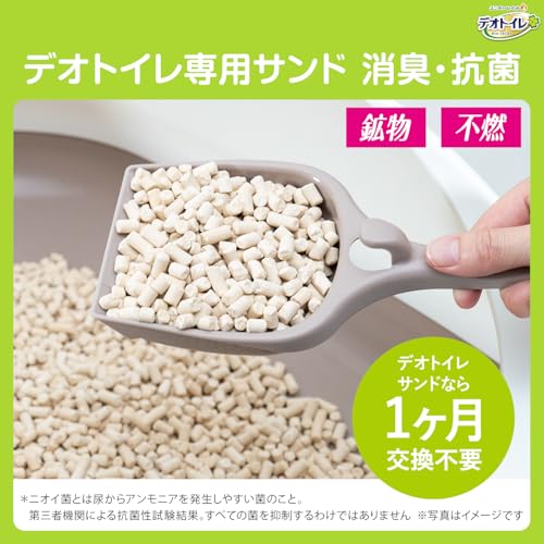 デオトイレ デオトイレ 消臭・抗菌サンド 18L(4.5L×4袋)【Amazon.co.jp限定】 の商品画像 1