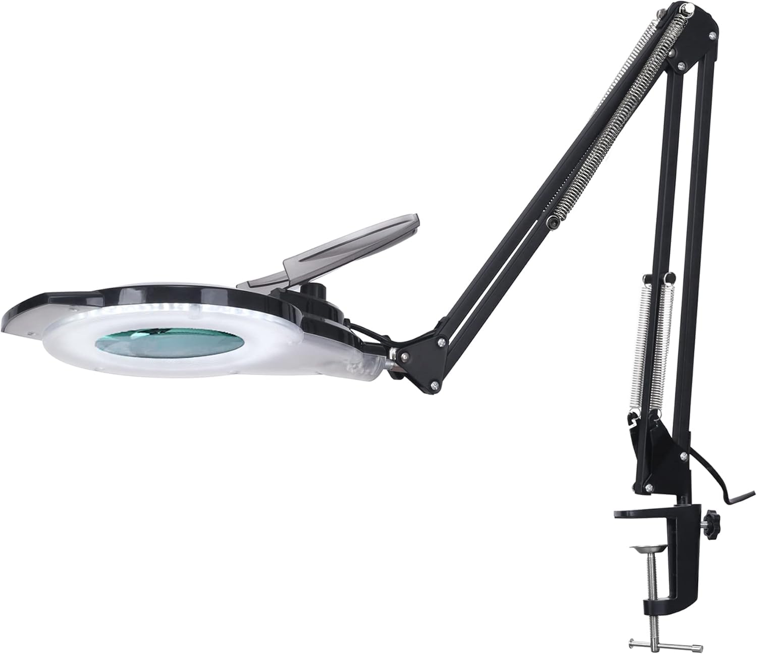 Photo 1 of KIRKAS LED Magnifying Lamp - 28in, 12X Magnification, 2200 Lumens, Black