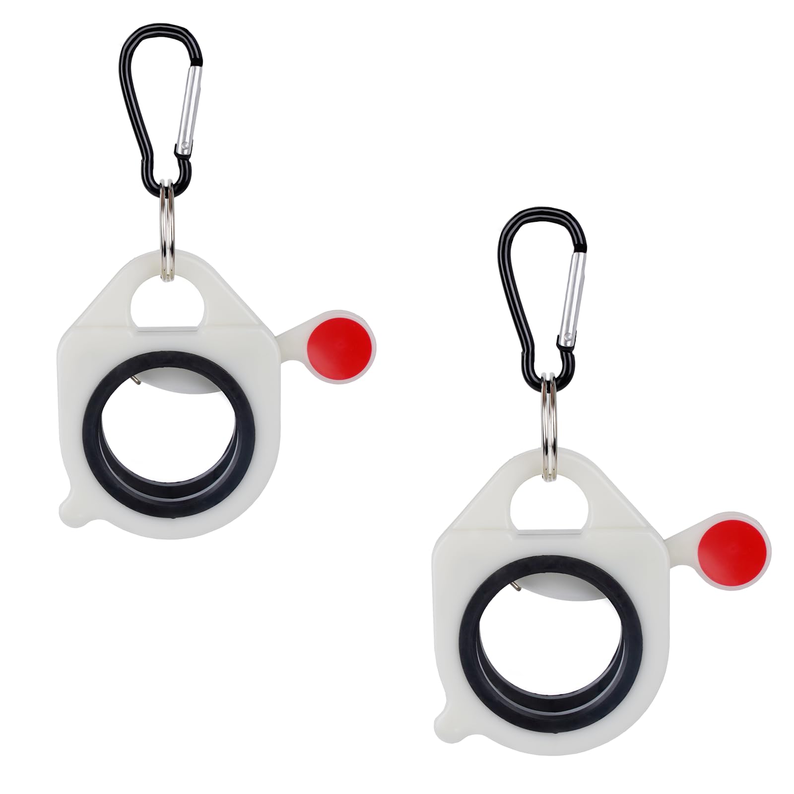 2 Pcs Zip Tie Holder, Portable Zip Ties Organizer Holders Clip Tool belt, Lightweight Cable Zip Ties Holder Tightening Tool Organizer Storage, Plastic Wire Cable Holders for Efficient Management