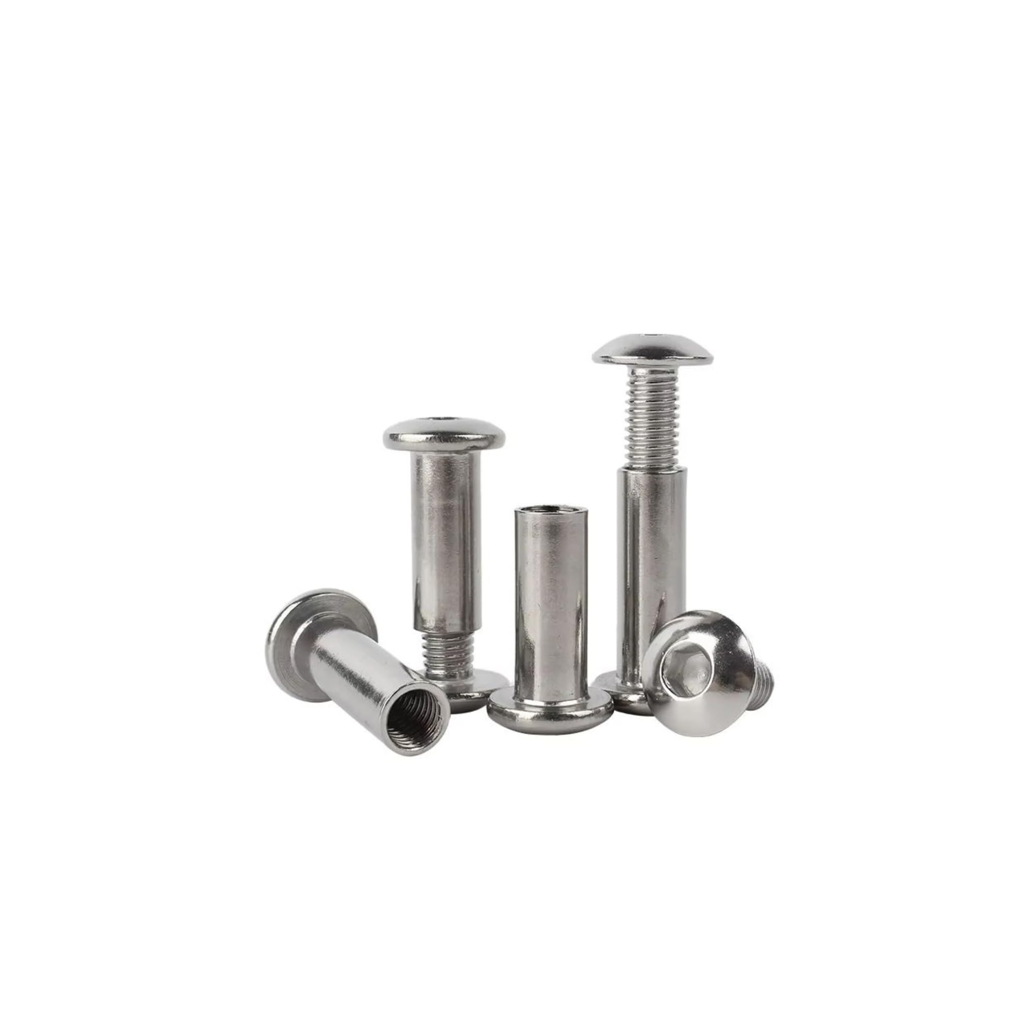 By VP INDUSTRIES (Combo-10) M6x40 Wing Nut Bolt with Hex Nut — Amazon image 15