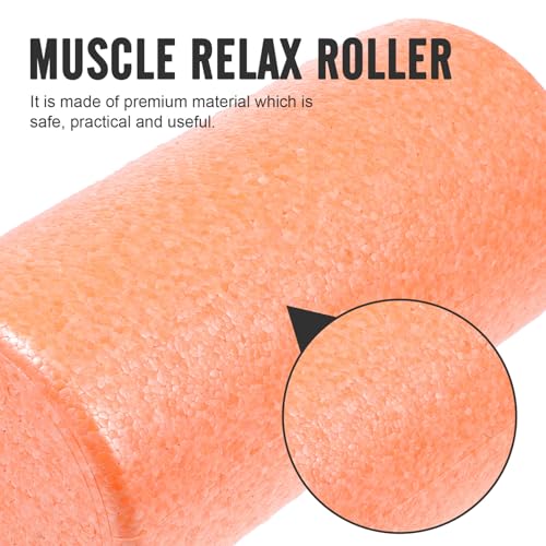 Fitness Massage Roller Muscle Relaxing Foam Roller Epp Material 30x15cm Orange Exercise Body Massage Column for Muscle and Myofascial Release miniatura 3