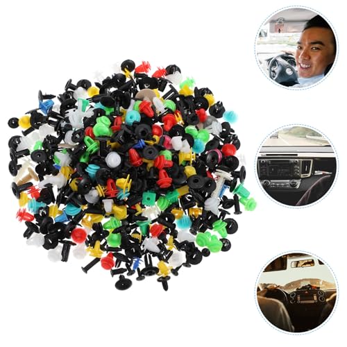 Clips para parachoques PLAFOPE de plástico: 500 piezas de repuesto para paneles de coche 6