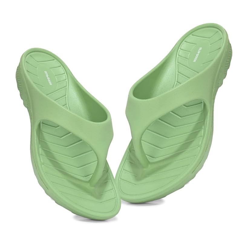 Image of SLIPOVER Flip Flop (W Boost) Slippers for Women Stylish|Comfortable|Soft|Lightweight|Anti-Skid|Arch Support|Lab Tested|Casual|EVA Slippers|Sandals|Chappals, Ideal for: Womens|Girls
