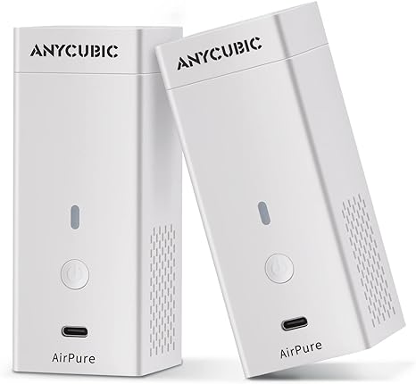 review ANYCUBIC Mini Purifier, Lightweight Ultra Quiet Purifier with High Density Activated Carbon Filter for LCD DLP 3D Printers (Pack of 2)