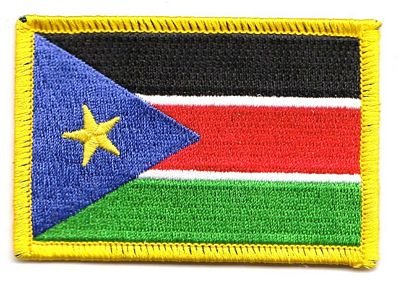 Flaggen Aufnäher Patch Südsudan Fahne Flagge