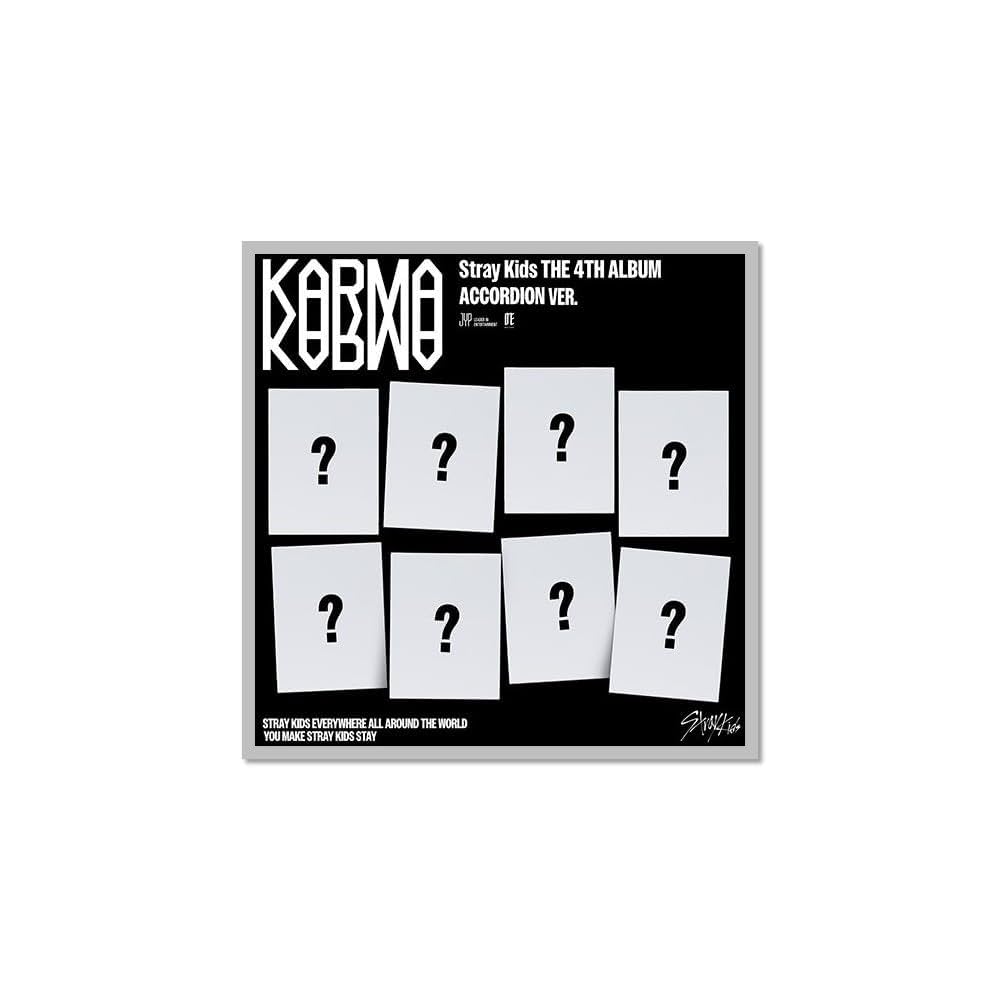 Stray Kids KARMA アコーディオンver 8人コンプセット Stray Kids THE 4TH ALBUM 