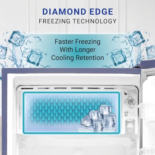 Image of Haier 190L 2-Star Direct Cool Single Door Refrigerator (HED-202RB-P, Radish Blue)