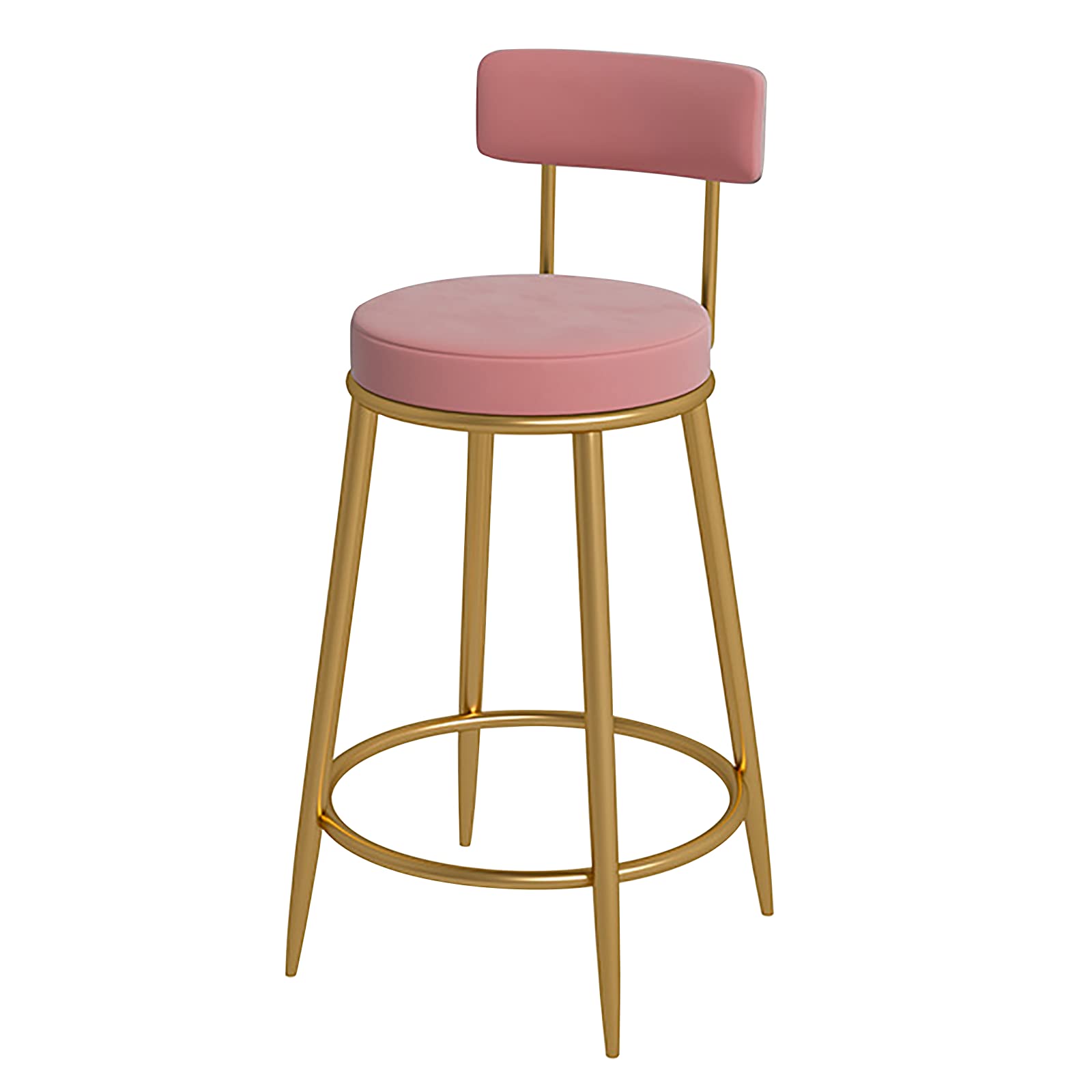 Tabourets de bar industriel en métal lot de 2 chaises hautes avec dossier pour îlot de cuisine