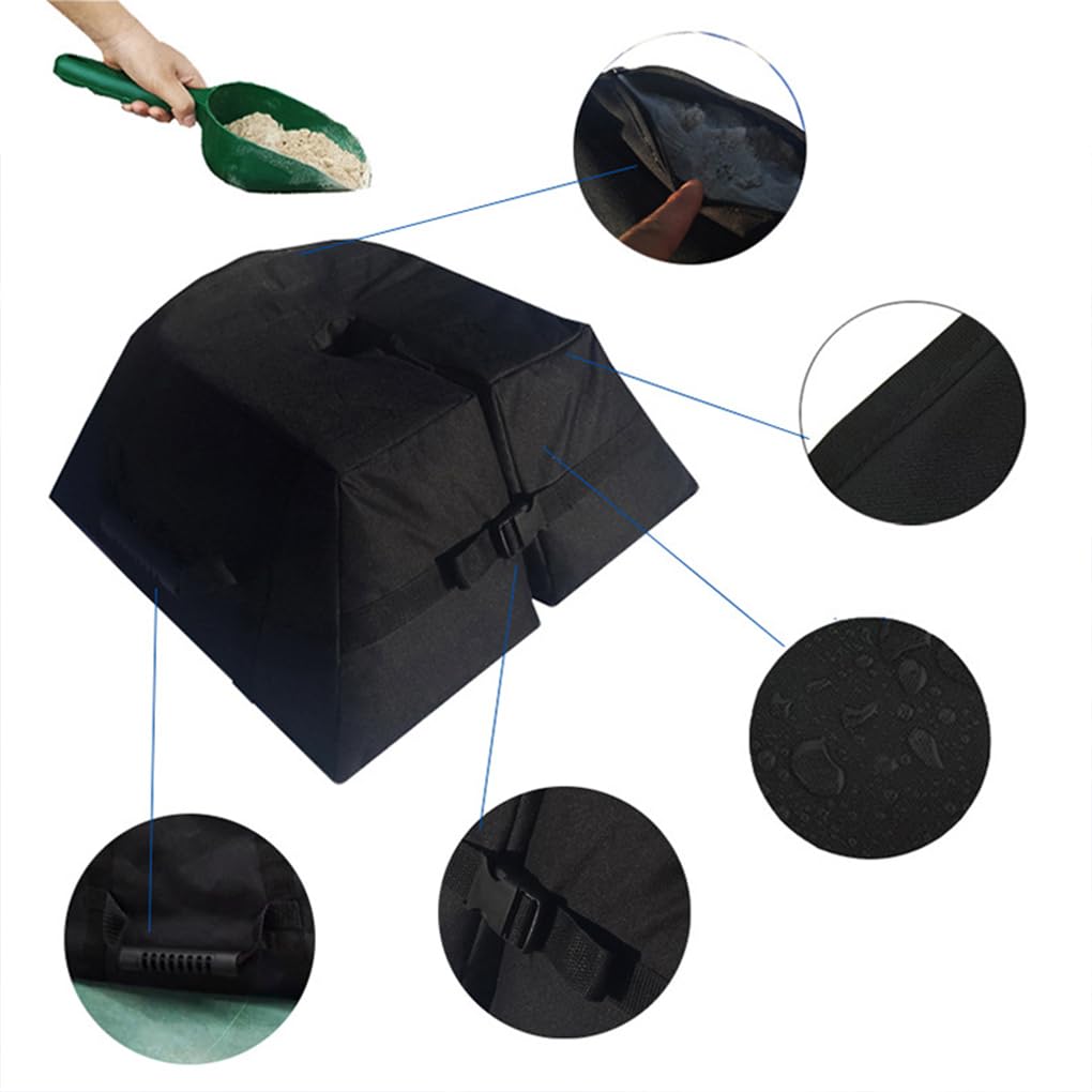 Peso de la Base del Paraguas, Tela Oxford vacía, sombrilla de jardín, Refugio Solar, Bolsa Arena fijación, Accesorios portátiles para Exteriores