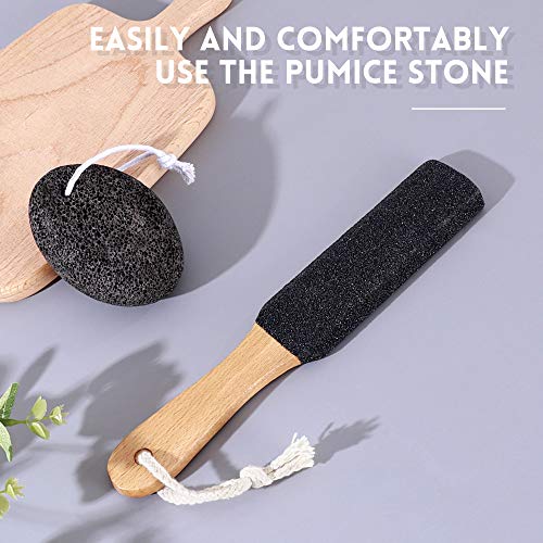 PETSUPS Natural Pumice Stones for Feet, Premium Exfoliator & Foot File,Foot File Callus Remover Foot Cracked Heels,Dead Skin,Hard Skin - Image 6