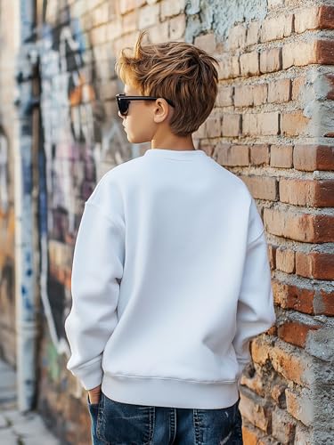 Kids Girls Bow Sweatshirt Long Sleeve Heat Transfer Bows Print Crewneck Pullover Tops Kids Valentine's Day Outfits3