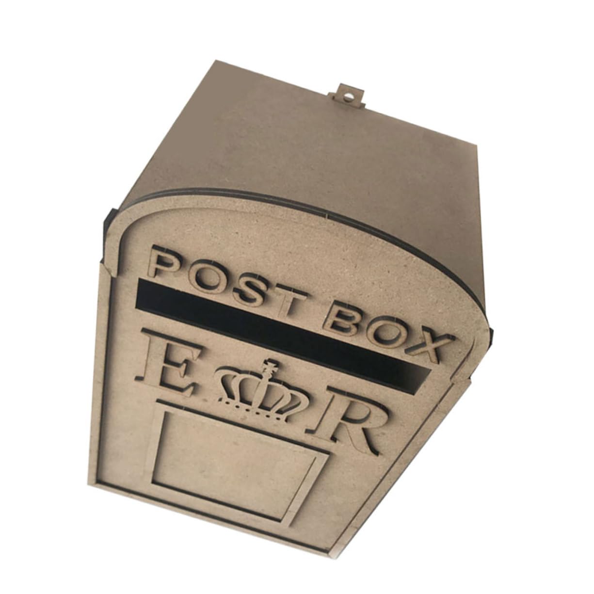 PRETYZOOM 1Stk Hochzeitsgeschenkbox Hochzeitskartenbox Hochzeitskarten Organizer Hochzeitskarten Aufbewahrungskiste Hochzeitskartenhalter Briefkasten zur Hochzeit Vintage-Karten Bambus
