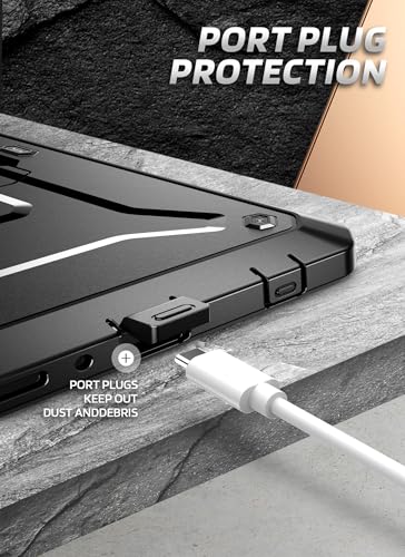 Image of SUPCASE for Samsung Galaxy Tab A11 Case 8.7 inch with Screen Protector, Black