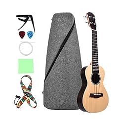 Ukulélé Soprano Plaque Supérieure en Épinette Ukulele De 26 Pouces Et Panneaux Latéraux en Peluche De Bois De Rose Et De… - Les Beatles, Paul McCartney, John Lennon, RIngo Starr, George Harrison