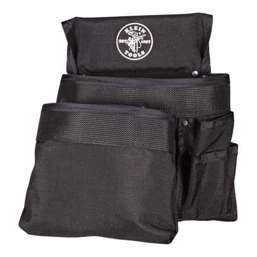 Klein Tools 5701 Durable 8-Pocket Tool Pouch