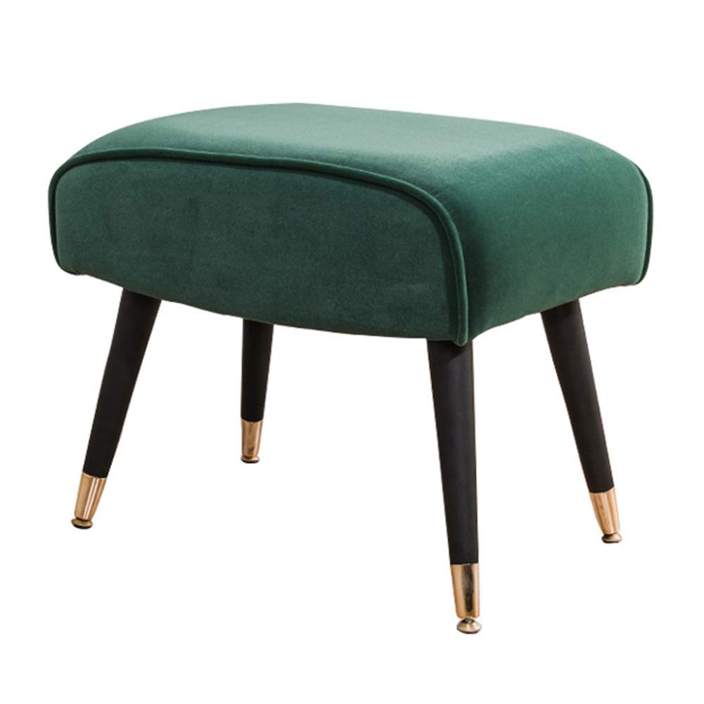 Repose-pieds de canapé vert pour soulager les jambes lourdes, tabouret ottoman 360°