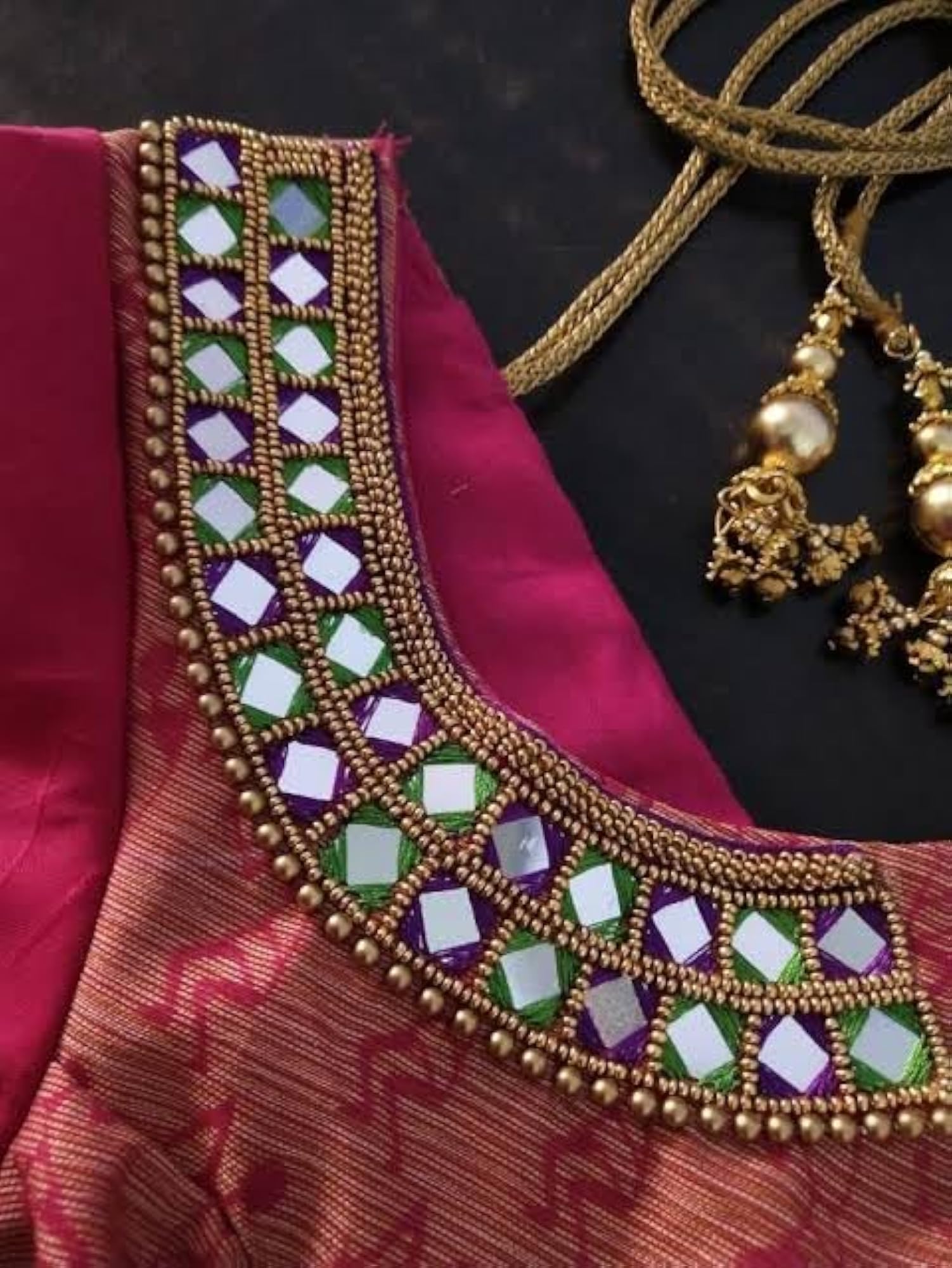 SAS Mirror Kit for Aari, Embroidery, Craft Work and Jewellery Making