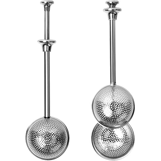DIVUE Tea Infuser Stainless Steel Spoon Mesh Style Easy Leav