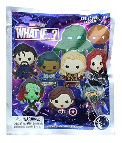 Marvel Avengers What If M 3D Foam Bag Clip parfait sur votre sac à dos de cours