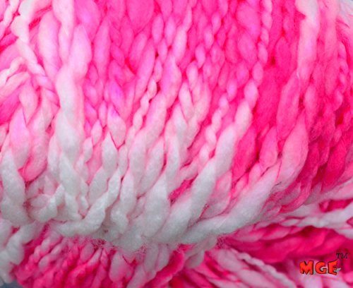 Image of M.G Enterprise Sumo Strawberry 400 gm Wool Ball Hand Knitting Wool /Art Craft Soft Fingering Crochet Hook Yarn, Needle Acrylic Knitting Yarn Thread Dyed