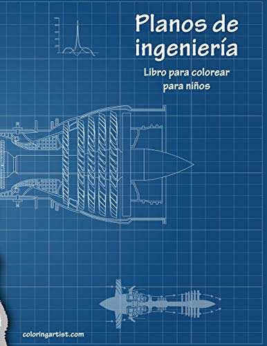 Planos de ingeniería libro para colorear para niños: 1 Planos de ingeniería libro para colorear para niños: 1