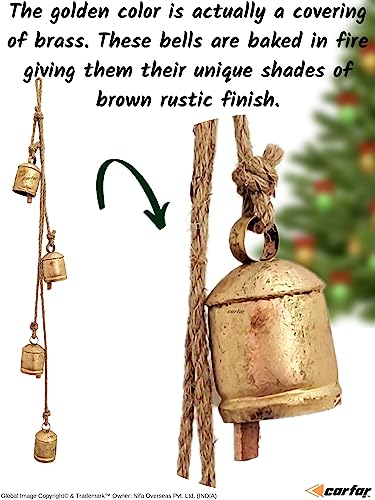 Rustic-Style-4-Bells-Cluster-Handmade-Metal-Harmony-Christmas-Hanging-Cow-Bells-on-Jute-Rope-Cylinder Rustic Style 4 Bells Cluster Handmade Metal Harmony Christmas Hanging Cow Bells on Jute Rope Cylinder