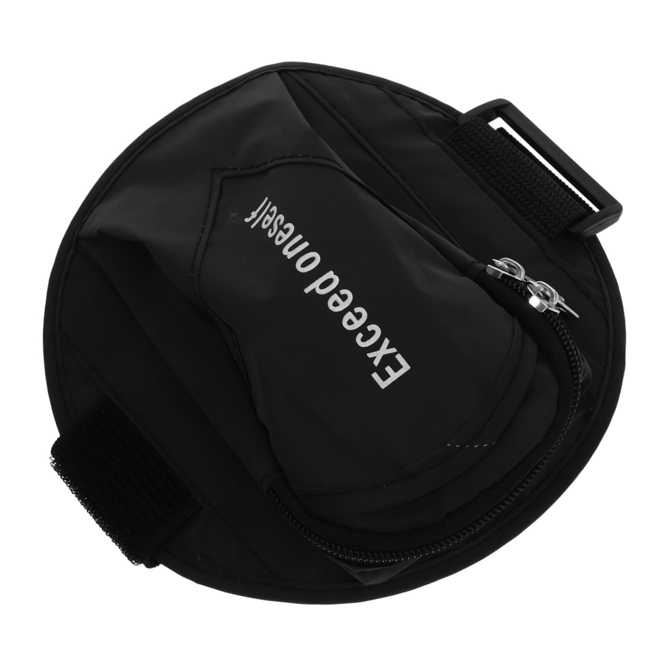 DOITOOL 3piezas Brazalete Deportivo Unisex y Resistente Al Agua para Correr Jogging y Ciclismo Bolsa Multifuncional para Teléfono Llaves y Tarjetas Negro