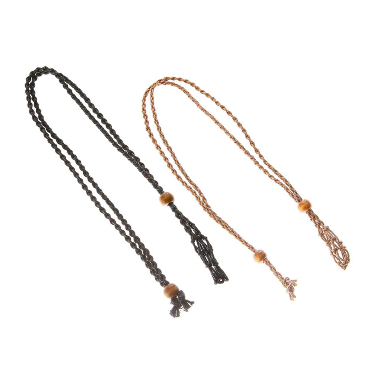 Ropes de collier à la main porte-pendentifs bijoux agate - 8