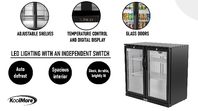 KoolMore Back Bar Coolers