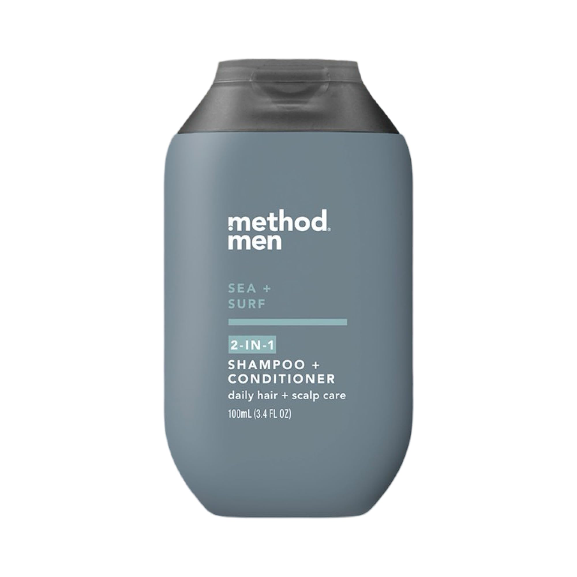 Method Men 2-in-1 Shampoo + Condtioner, Sea + Surf 3.4 Ounces.